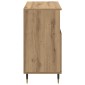 vidaXL Πλαϊνό γραφείο Artisan Oak 60 x 35 x 70 cm