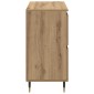 vidaXL Πλαϊνό γραφείο Artisan Oak 60 x 35 x 70 cm