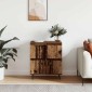 vidaXL Πλαϊνό γραφείο Παλιό ξύλο 60 x 35 x 70 cm