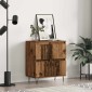vidaXL Πλαϊνό γραφείο Παλιό ξύλο 60 x 35 x 70 cm