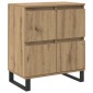 vidaXL Πλαϊνό γραφείο Artisan Oak 60 x 35 x 70 cm