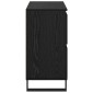 vidaXL Πλαϊνό γραφείο Μαύρη Οξυά 60 x 35 x 70 cm