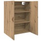 vidaXL Ντουλάπα Τοίχου Artisan Oak 69,5 x 34 x 90 εκ.