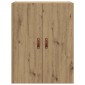 vidaXL Ντουλάπα Τοίχου Artisan Oak 69,5 x 34 x 90 εκ.