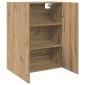 vidaXL Ντουλάπα Τοίχου Artisan Oak 69,5 x 34 x 90 εκ.