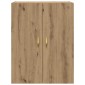vidaXL Ντουλάπα Τοίχου Artisan Oak 69,5 x 34 x 90 εκ.