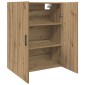 vidaXL Ντουλάπα Τοίχου Artisan Oak 69,5 x 34 x 90 εκ.