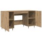 vidaXL Γραφείο artisan δρυς Επεξεργασμένο ξύλο 140 x 50 x 75 εκ.