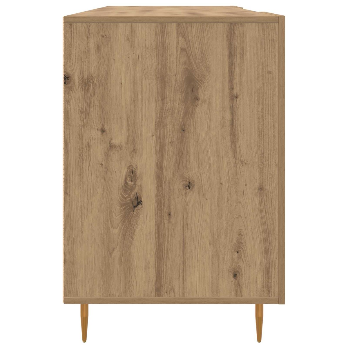 vidaXL Γραφείο artisan δρυς Επεξεργασμένο ξύλο 140 x 50 x 75 εκ.