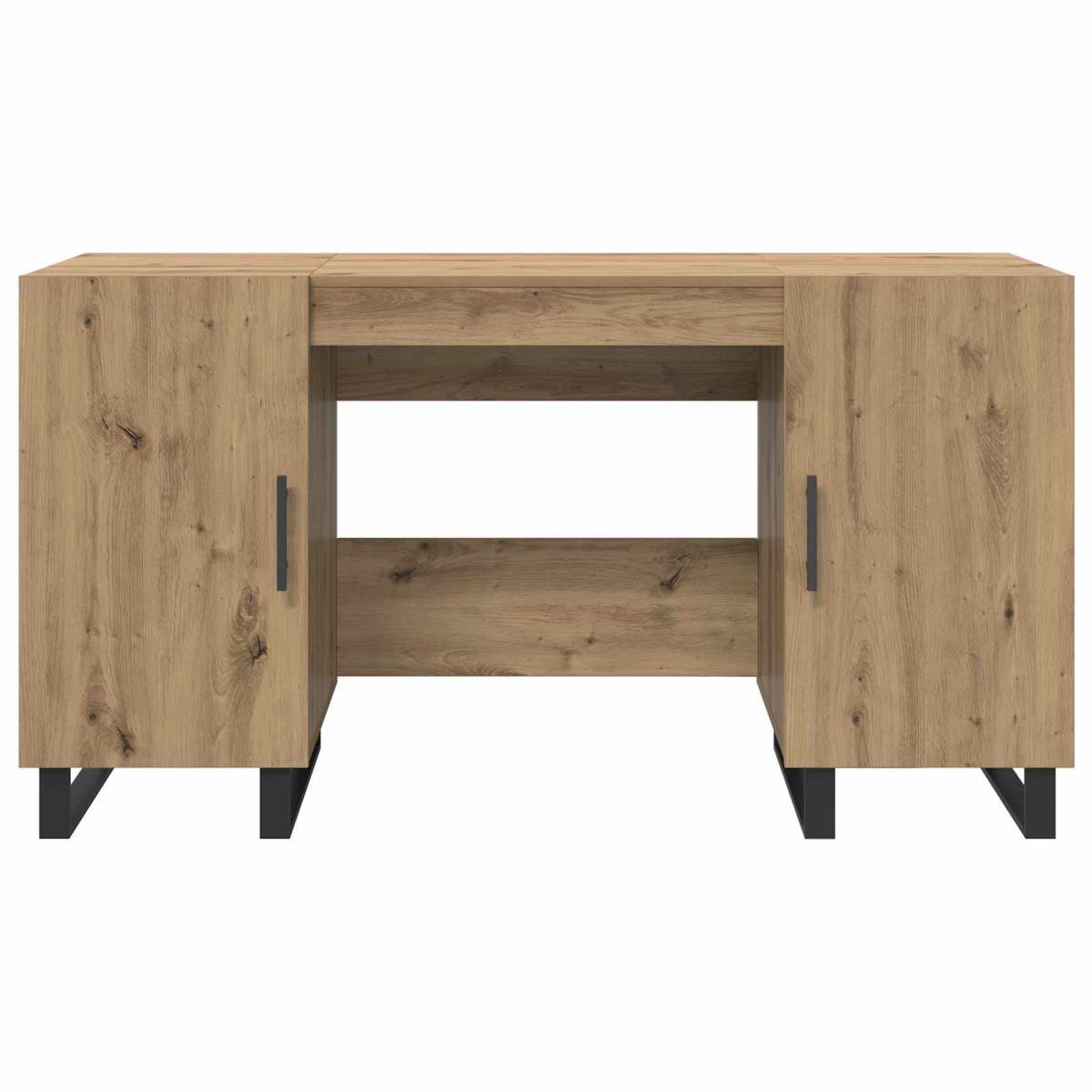 vidaXL Γραφείο artisan δρυς Επεξεργασμένο ξύλο 140 x 50 x 75 εκ.