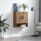 vidaXL Ντουλάπα Τοίχου 60 x 31 x 70 εκ Επεξεργασμένο Ξύλο artisan δρυς