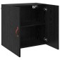 vidaXL Ντουλάπα Τοίχου 60 x 31 x 60 εκ. Επεξεργασμένο Ξύλο Μαύρη δρυς