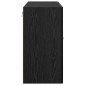 vidaXL Ντουλάπα Τοίχου 60 x 31 x 60 εκ. Επεξεργασμένο Ξύλο Μαύρη δρυς