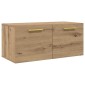 vidaXL Ντουλάπα Τοίχου 80 x 36.5 x 35 cm Επεξεργασμένο Ξύλο