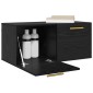vidaXL Ντουλάπα Τοίχου 80 x 36.5 x 35 cm Επεξεργασμένο Ξύλο Μαύρη δρυς