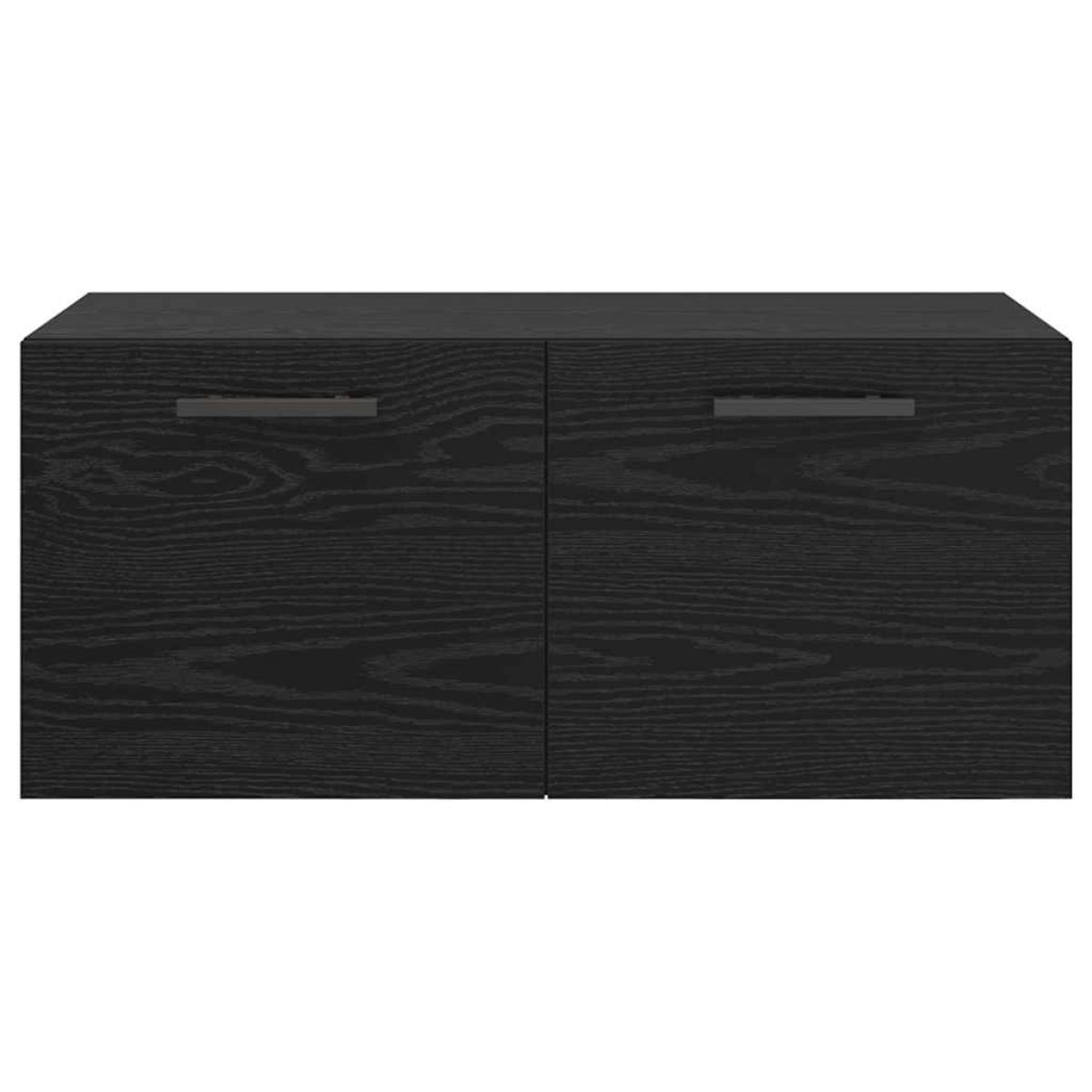 vidaXL Ντουλάπα Τοίχου 80 x 36.5 x 35 cm Επεξεργασμένο Ξύλο Μαύρη δρυς
