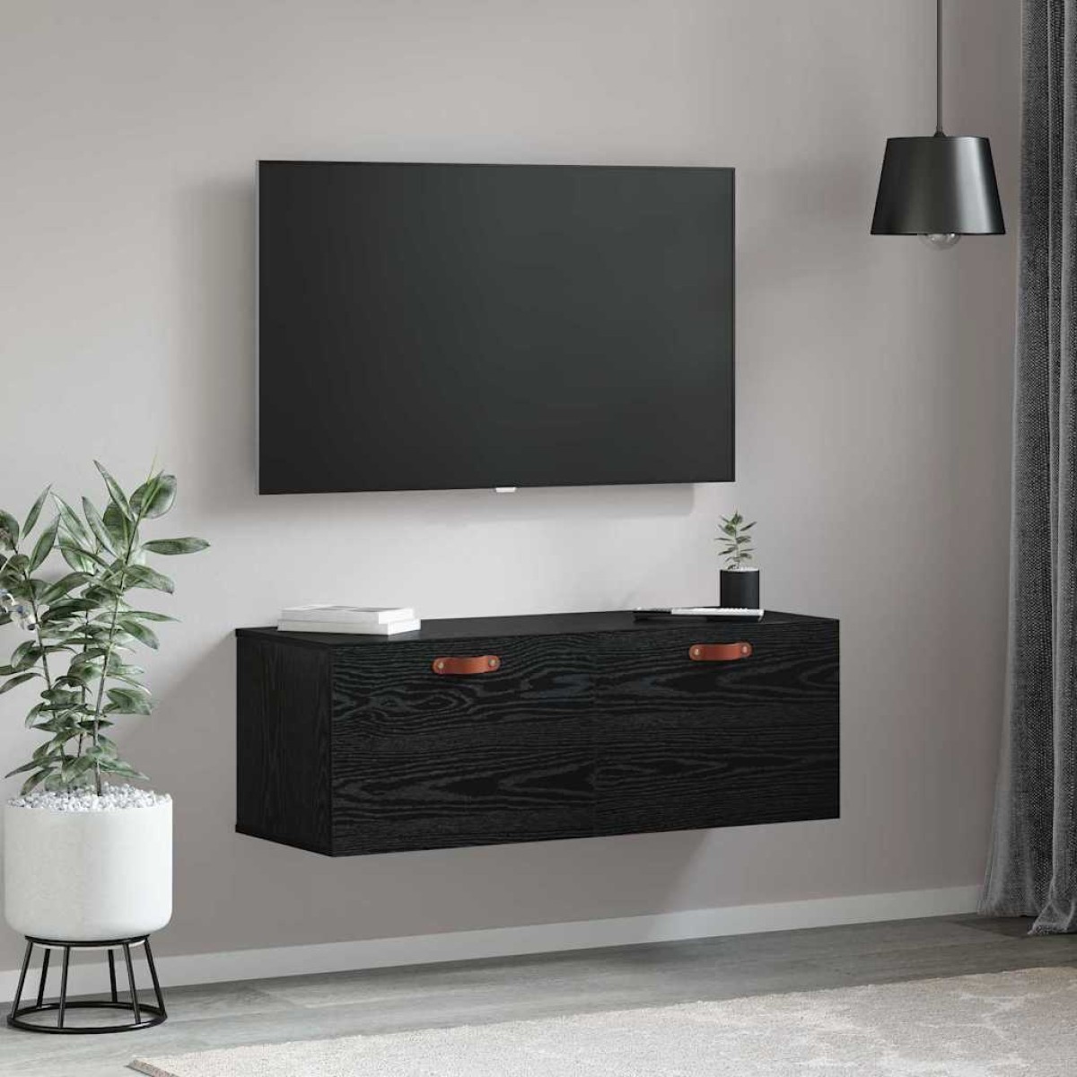 vidaXL Τοίχου Ντουλάπα 100 x 36,5 x 35 cm Επεξεργασμένο Ξύλο