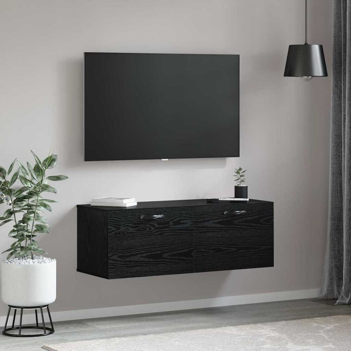 vidaXL Τοίχου Ντουλάπα 100 x 36,5 x 35 cm Επεξεργασμένο Ξύλο