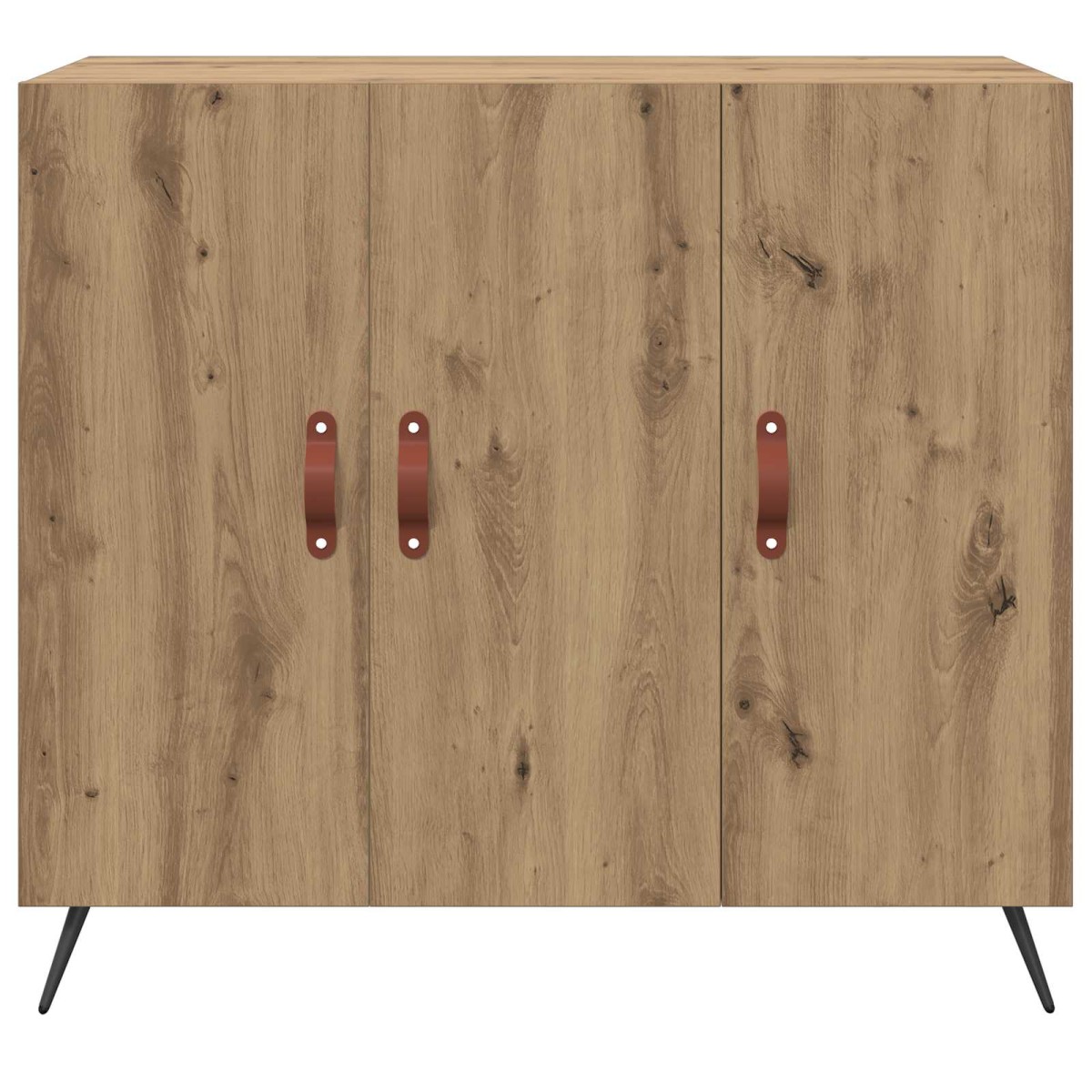 vidaXL Πλαϊνό γραφείο Artisan Oak 89,5 x 34 x 80 εκ.