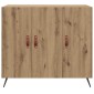 vidaXL Πλαϊνό γραφείο Artisan Oak 89,5 x 34 x 80 εκ.