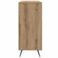 vidaXL Πλαϊνό γραφείο Artisan Oak 89,5 x 34 x 80 εκ.