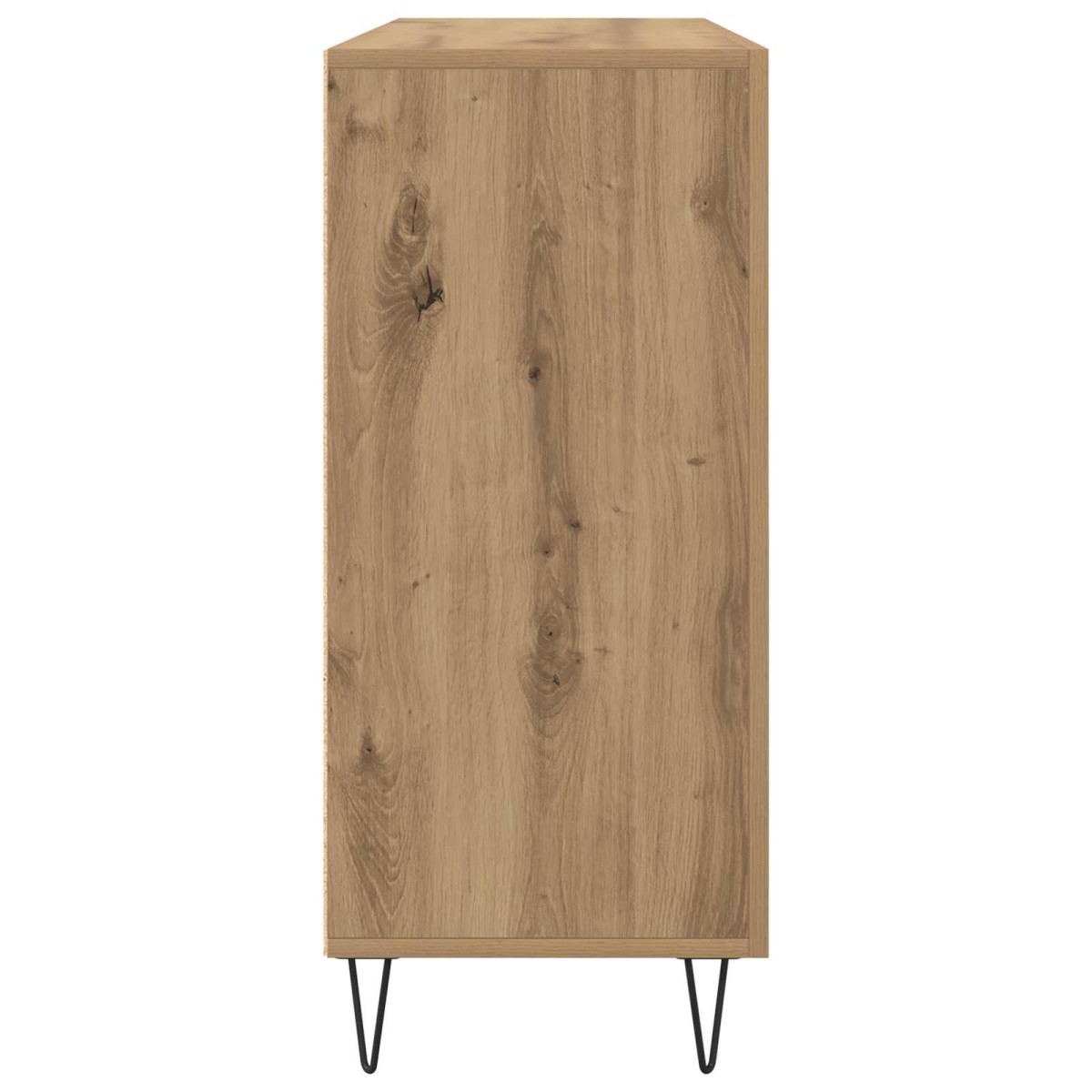 vidaXL Πλαϊνό γραφείο Artisan Oak 90 x 32,5 x 80 εκ Επεξεργασμένο Ξύλο