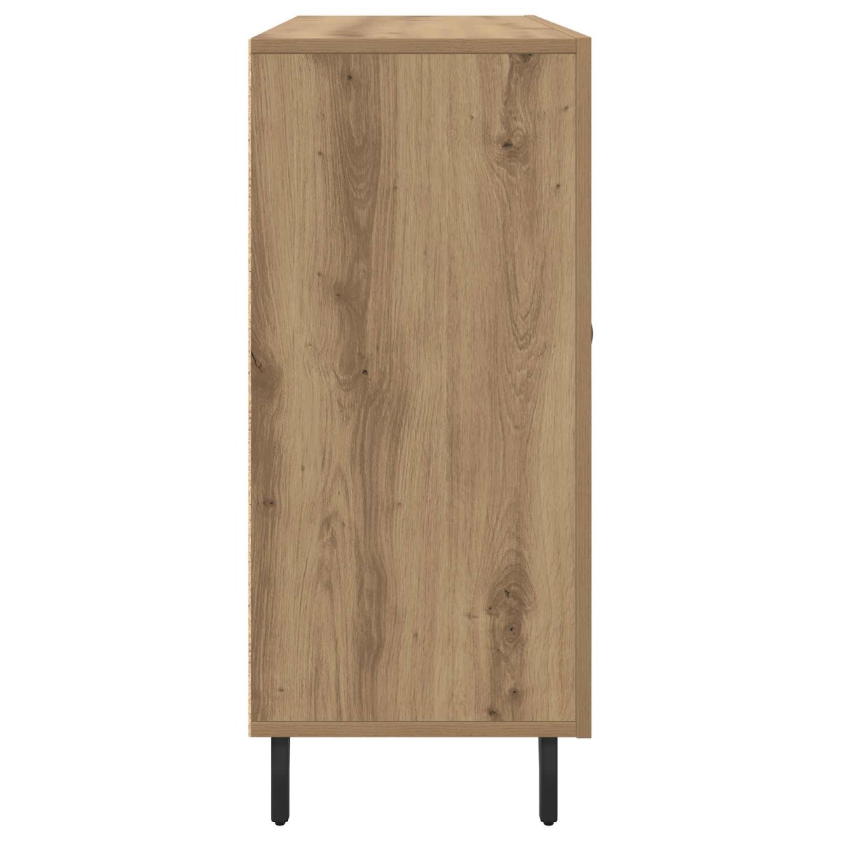 vidaXL Πλαϊνό γραφείο Artisan Oak 90 x 34 x 80 εκ. Επεξεργασμένο Ξύλο