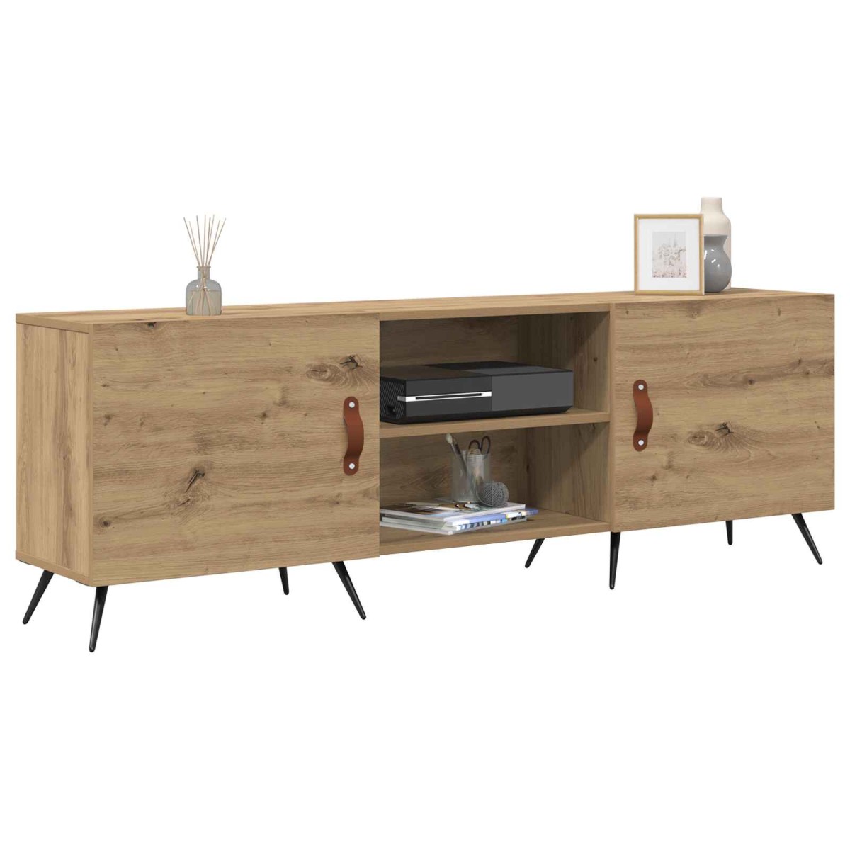 vidaXL Ντουλάπι TV 150 x 30 x 50 cm artisan δρυς Επεξεργασμένο ξύλο