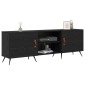 vidaXL Ντουλάπι TV 150 x 30 x 50 cm Μαύρη δρυς Επεξεργασμένο ξύλο