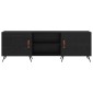 vidaXL Ντουλάπι TV 150 x 30 x 50 cm Μαύρη δρυς Επεξεργασμένο ξύλο