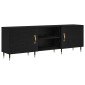vidaXL Ντουλάπι TV 150 x 30 x 50 cm Μαύρη δρυς Επεξεργασμένο ξύλο