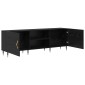 vidaXL Ντουλάπι TV 150 x 30 x 50 cm Μαύρη δρυς Επεξεργασμένο ξύλο