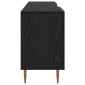 vidaXL Ντουλάπι TV 150 x 30 x 50 cm Μαύρη δρυς Επεξεργασμένο ξύλο
