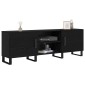 vidaXL Ντουλάπι TV 150 x 30 x 50 cm Μαύρη Οξυά Επεξεργασμένο Ξύλο