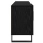 vidaXL Ντουλάπι TV 150 x 30 x 50 cm Μαύρη Οξυά Επεξεργασμένο Ξύλο