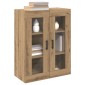 vidaXL Πλαϊνό γραφείο Artisan Oak 69,5 x 34 x 90 εκ.