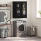 vidaXL Επιτοίχιο ντουλάπι Μαύρη δρυς 69.5 x 34 x 90 εκ.