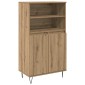 vidaXL Highboard Καφέ 60 x 36 x 110 εκ. Επεξεργασμένο Ξύλο