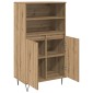 vidaXL Highboard Καφέ 60 x 36 x 110 εκ. Επεξεργασμένο Ξύλο