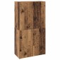 vidaXL Γραφείο Ντουλάπι Παλαιωμένο ξύλο 60 x 32 x 115 cm
