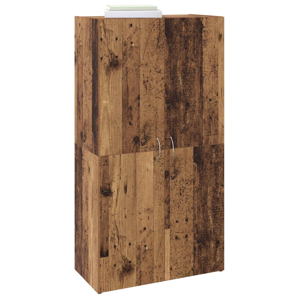 vidaXL Γραφείο Ντουλάπι Παλαιωμένο ξύλο 60 x 32 x 115 cm