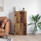 vidaXL Γραφείο Ντουλάπι Παλαιωμένο ξύλο 60 x 32 x 115 cm