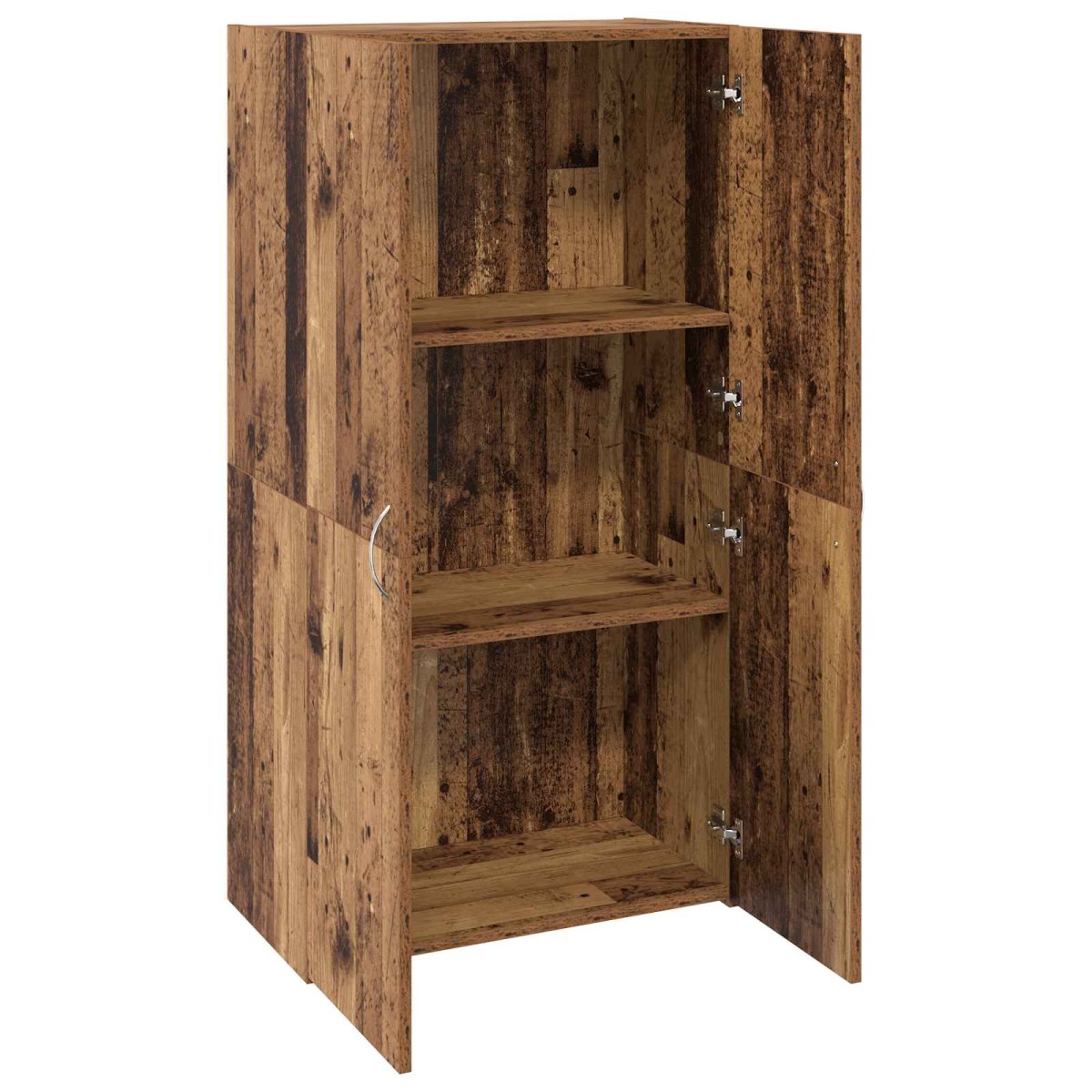 vidaXL Γραφείο Ντουλάπι Παλαιωμένο ξύλο 60 x 32 x 115 cm