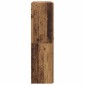 vidaXL Γραφείο Ντουλάπι Παλαιωμένο ξύλο 60 x 32 x 115 cm