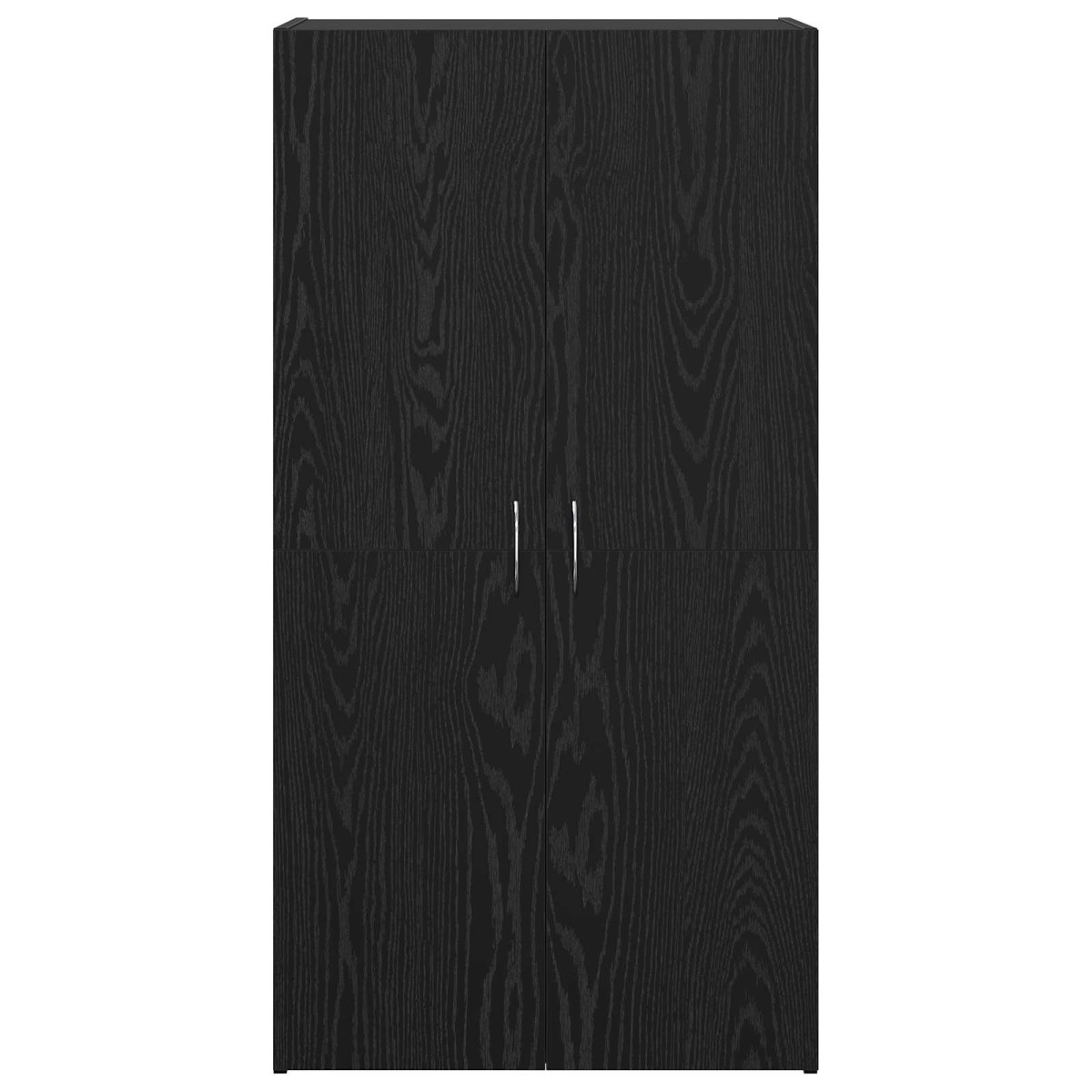 vidaXL Γραφείο Ντουλάπι Μαύρη Δρυς 60 x 32 x 115 cm Επεξεργασμένο Ξύλο