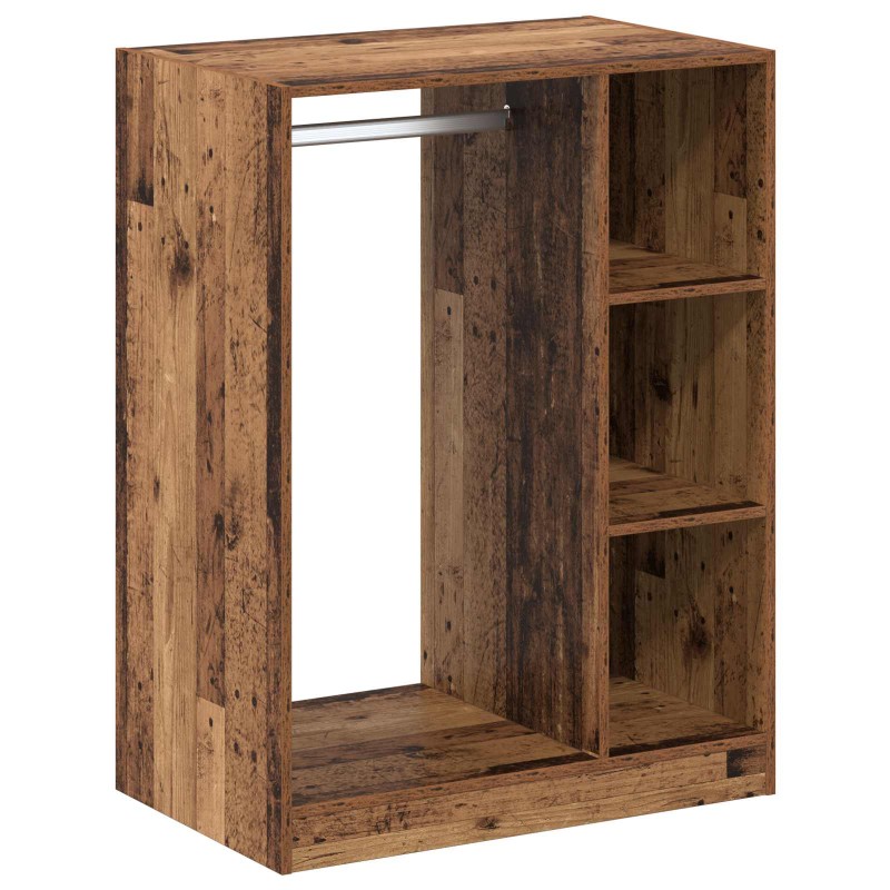 vidaXL Ντουλάπι Παλαιωμένο ξύλο 77 x 48 x 102 cm Επεξεργασμένο Ξύλο