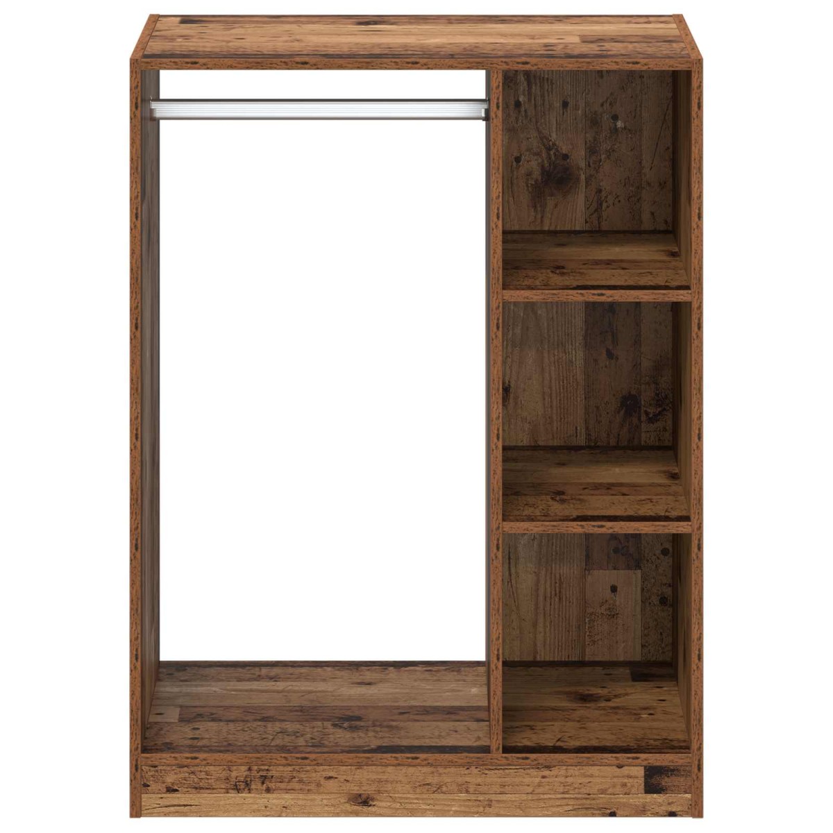 vidaXL Ντουλάπι Παλαιωμένο ξύλο 77 x 48 x 102 cm Επεξεργασμένο Ξύλο