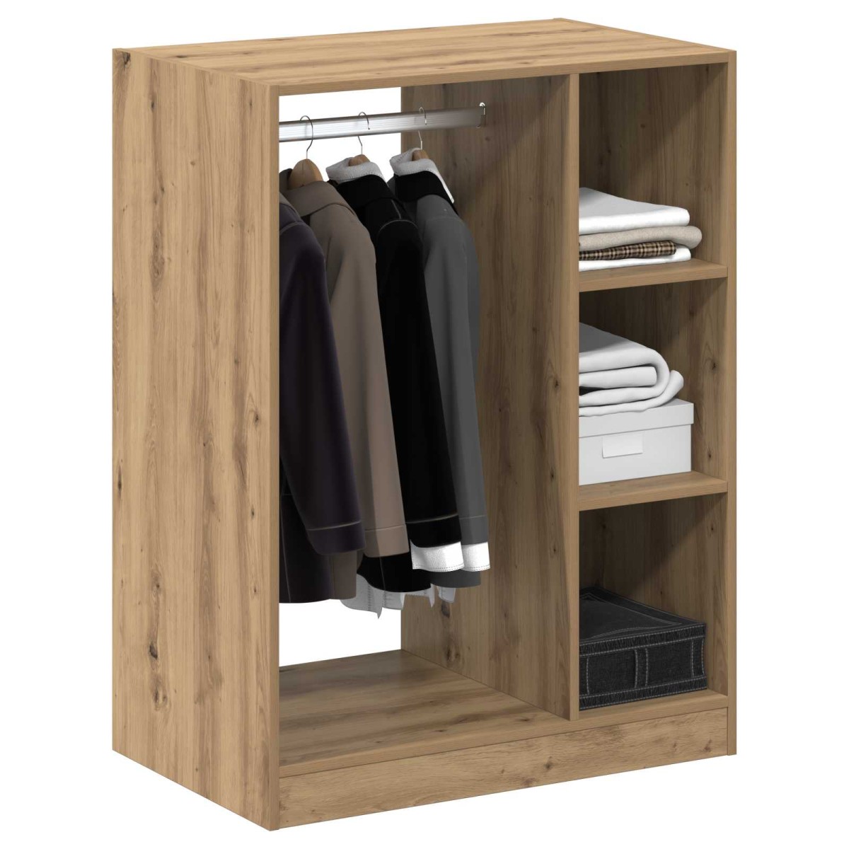 vidaXL Ντουλάπι Artisan Δρυς 77 x 48 x 102 cm Επεξεργασμένο Ξύλο