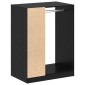 vidaXL Ντουλάπι Μαύρη Δρυς 77 x 48 x 102 cm Επεξεργασμένο Ξύλο