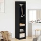 vidaXL Ντουλάπι Μαύρη Δρυς 41 x 48 x 102 εκ Επεξεργασμένο Ξύλο